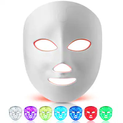 Lovery - 7-Color LED Light Therapy Facial Mask for Radiant Skin