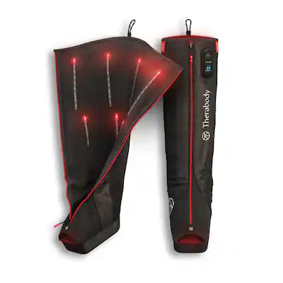 Therabody - JetBoots PRO Plus - Wireless Compression Boots With Vibration & Infrared LED Light - Regular