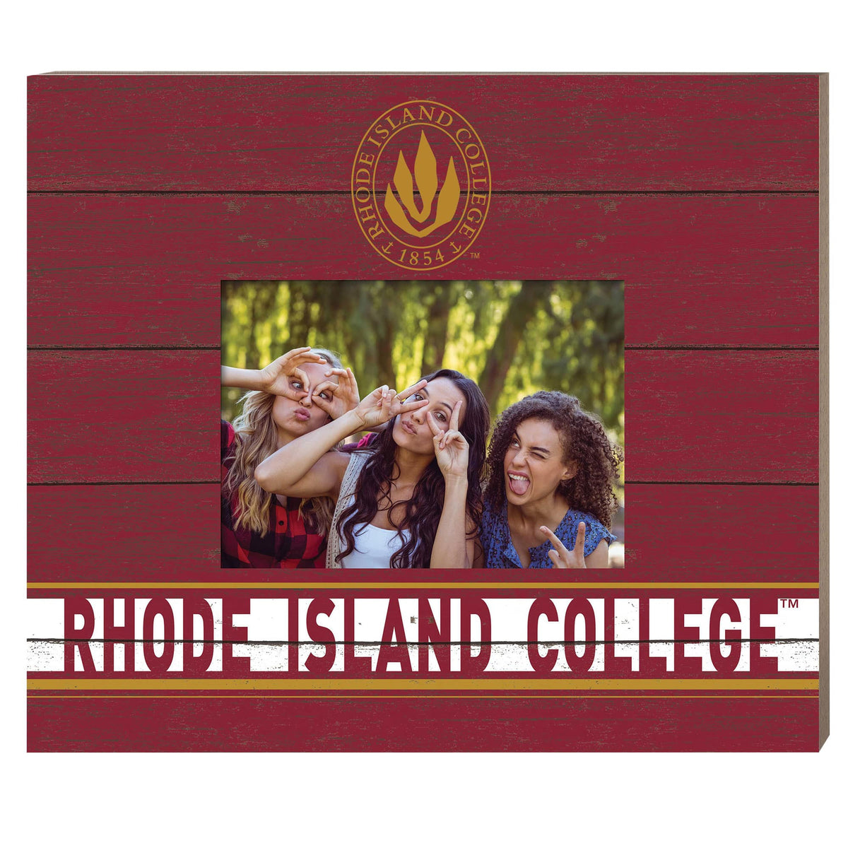 Jardine - Rhode Island Anchormen 11" x 13" Team Spirit Scholastic Picture Frame - Maroon