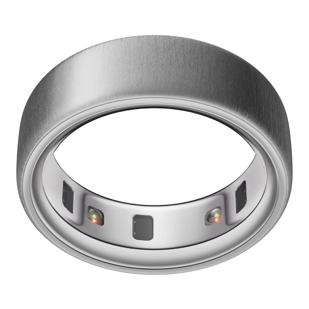Oura - Ring 4 - Smart Ring - Size Before You Buy with OR4 Sizing Kit - Size 10 - Brushed Silver - (2024)