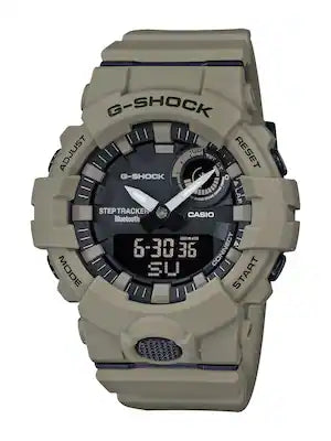 Casio - Men's G-Shock Analog-Digital Power Trainer with Bluetooth Mobile Link 49mm Watch