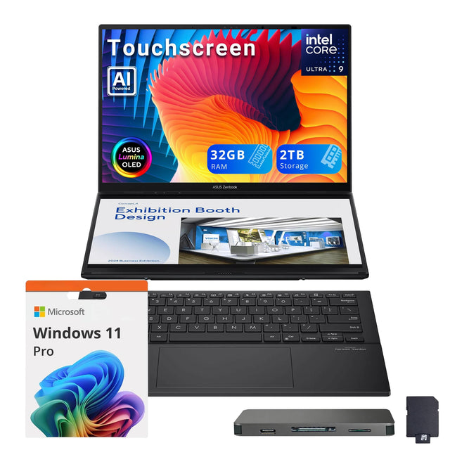 intel Touchscreen CORE ULTRA 9 AI Powered ASUS Lumina OLED 32GB RAM 2TB Storage ASUS Cnribonk NURLA Exhibition Booth Design - Cee CO  a a .. - - - .. : : ... - O > I -  . - T O - D - T ..  Microsoft Windows 11 Pro - S x - E C M 2 C E Ca C Y H  U J N - M K  L - P - - i . I - - I d d 1 . / - -