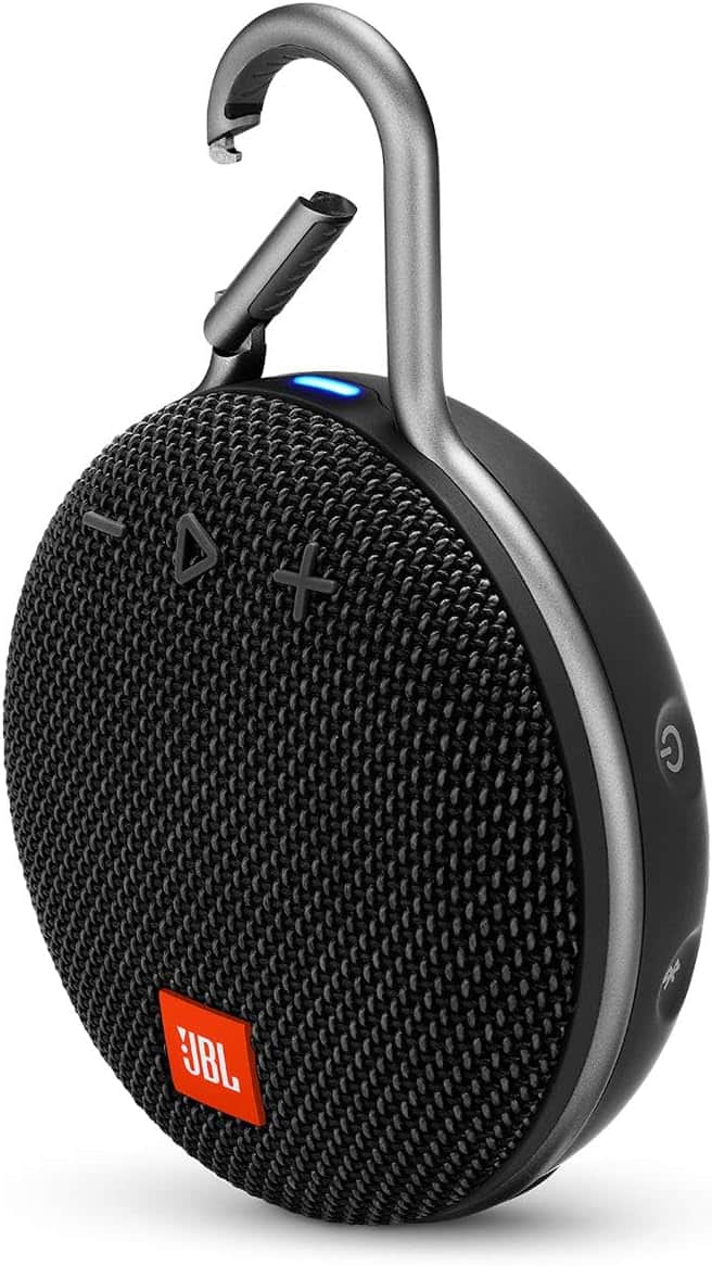 JBL - Clip (3) Bluetooth Speaker - Black