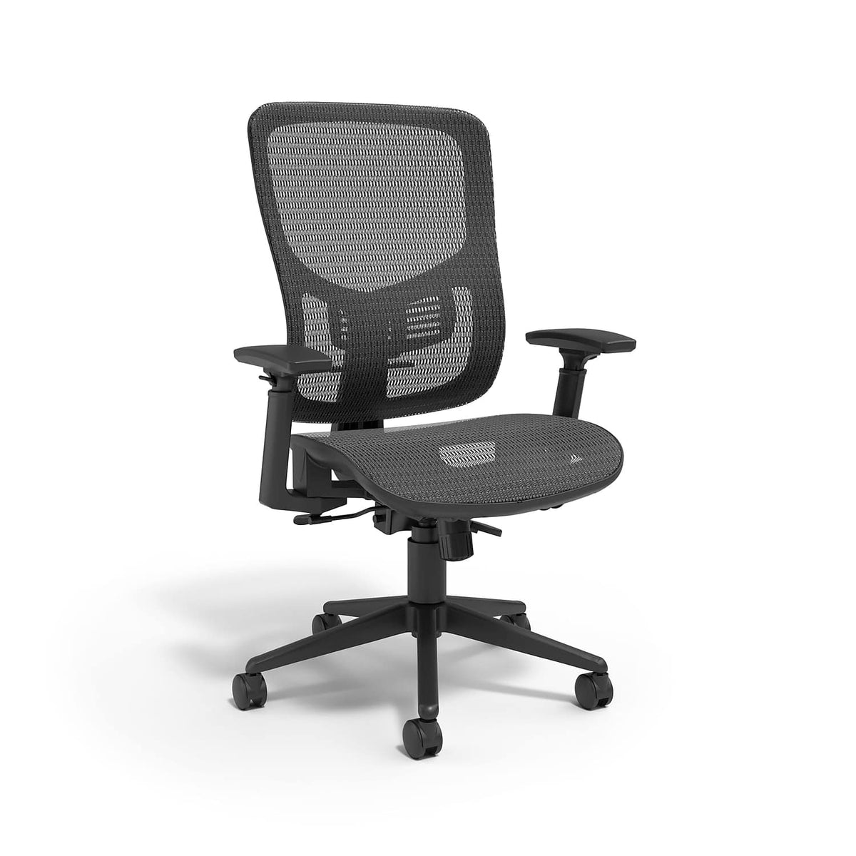 Staples - Kroy Ergonomic Mesh Swivel Task Chair (UN59456) - Black