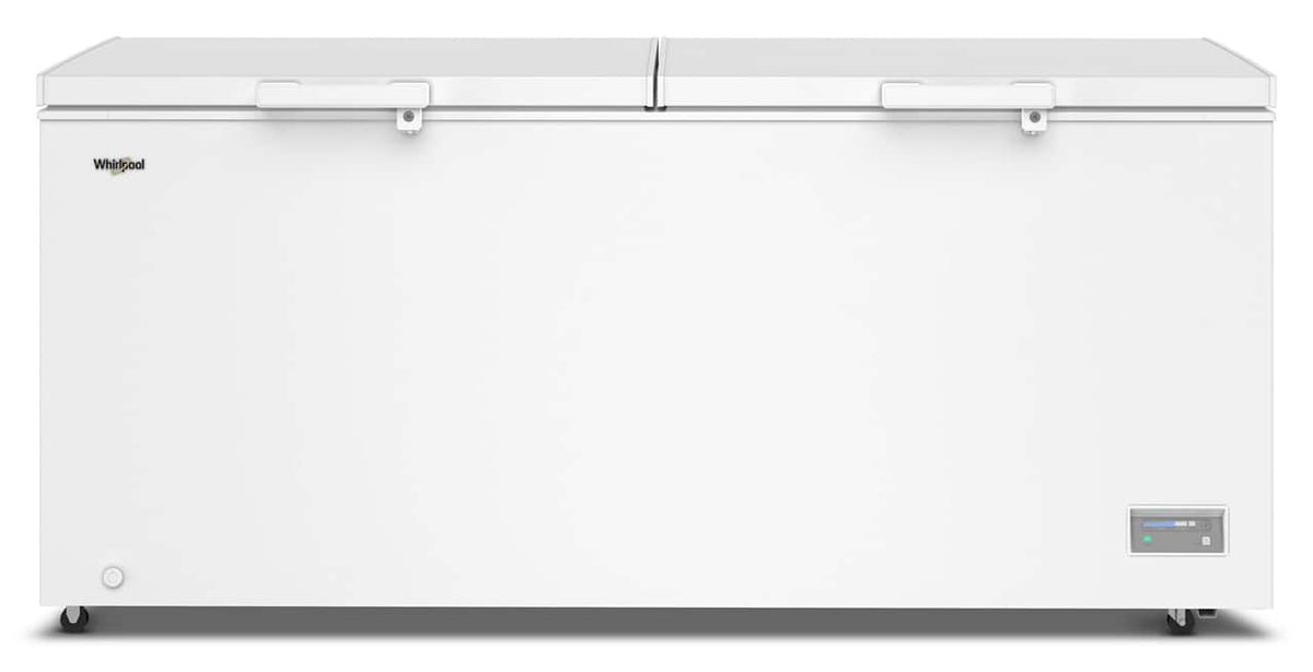 Whirlpool - 22 cu. ft. Convertible Freezer-to-Fridge Chest Freezer with 4 Storage Baskets - White