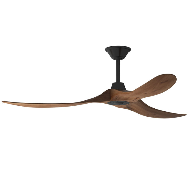 Front. Famapy - Famapy Solid Wood Ceiling Fan: Silent 6 - Speed, Reversible & Stylish - Brown.