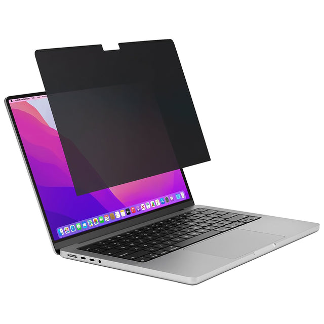 Front. Kensington - MagPro Elite Magnetic Film Privacy Screen for MacBook Pro 14" 2021 and newer - Black.