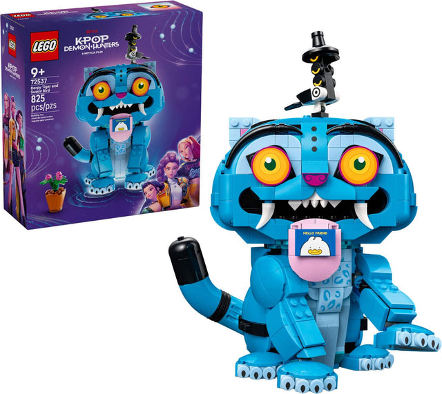 LEGO KPOP HUNTERS DEMON HUNTERS ANETFLIX FILM 9+ 72537 Tiger and Derpy Bird Susaie 825 pcs/pzs