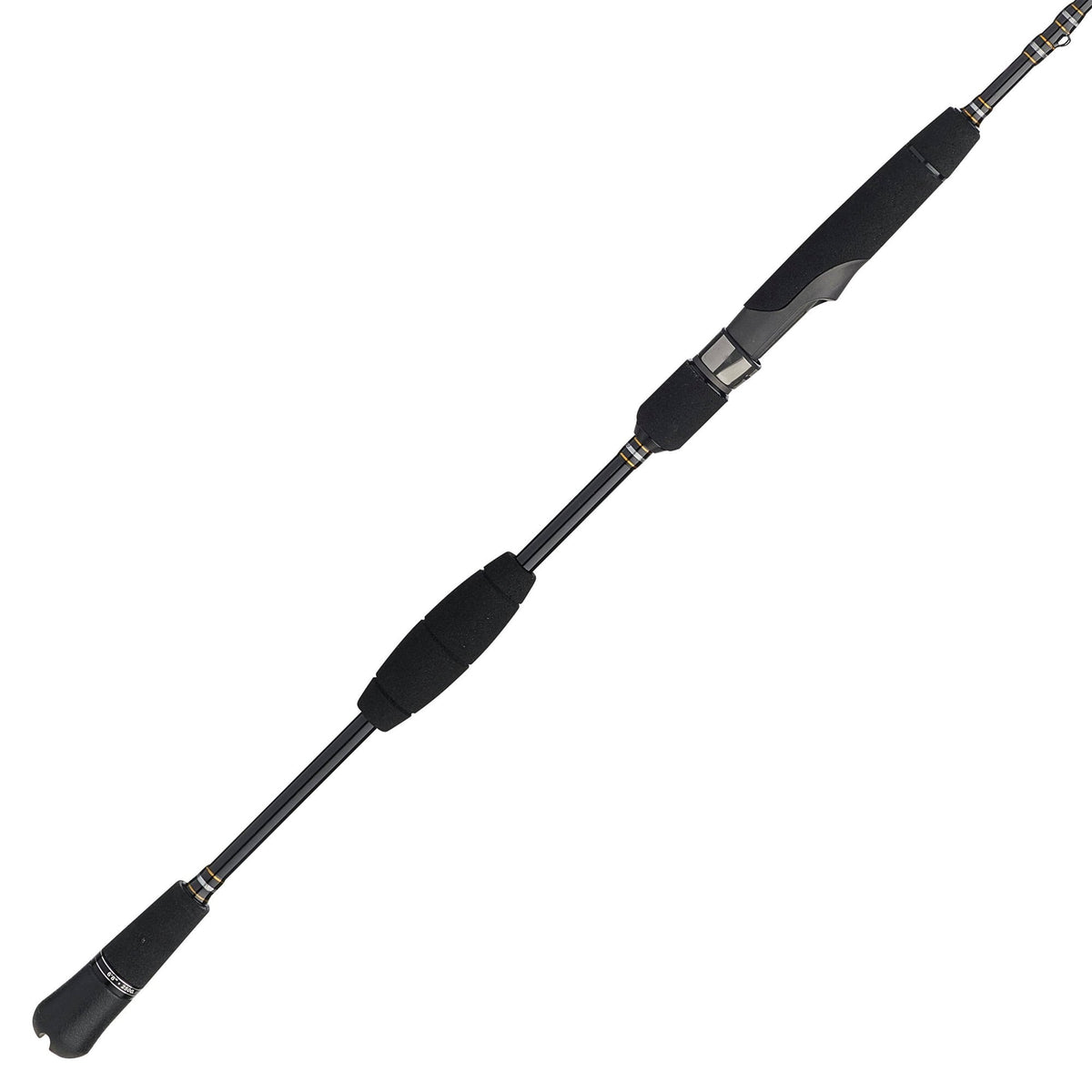 PENN - Carnage III Slow Pitch Spinning Rod, 6'8" Fishing Pole, Medium Heavy Power - Black
