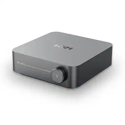 WiiM - Amp Pro Multiroom Audio Streaming Amplifier, Google Cast, Alexa, HDMI ARC, Dark Gray