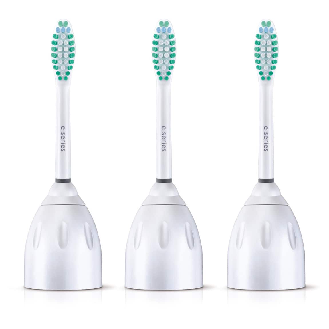 Philips - Sonicare Genuine E-Series Replacement Toothbrush Heads, HX7023/30 - 3 Pack - White