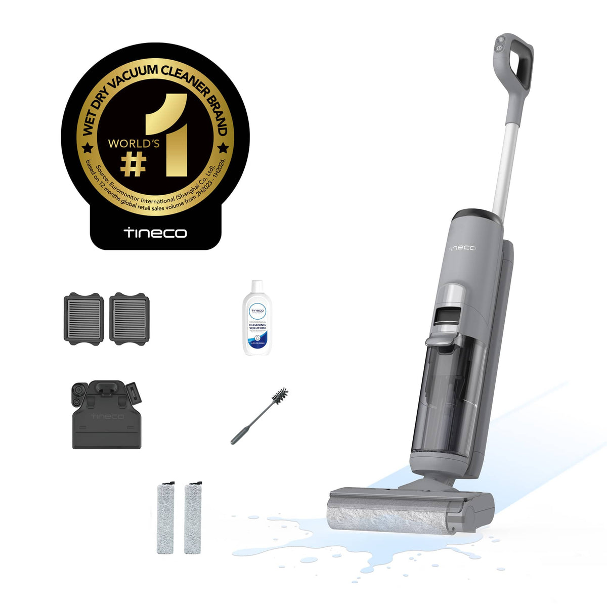 Tineco - GO XL Cordless Floor Washer - Gray