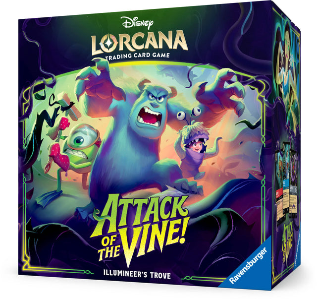 Disney LORCANA CARD GAME TRADING - ATTACK OF THE VINE! THE ILLUMINEER'S TROVE