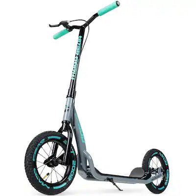 Madd Gear - Large Kick Scooter for Adults & Teens – 12" Air Tires, 300lbs Capacity, Wide Deck – Madd Gear Metro Urban Glide 300