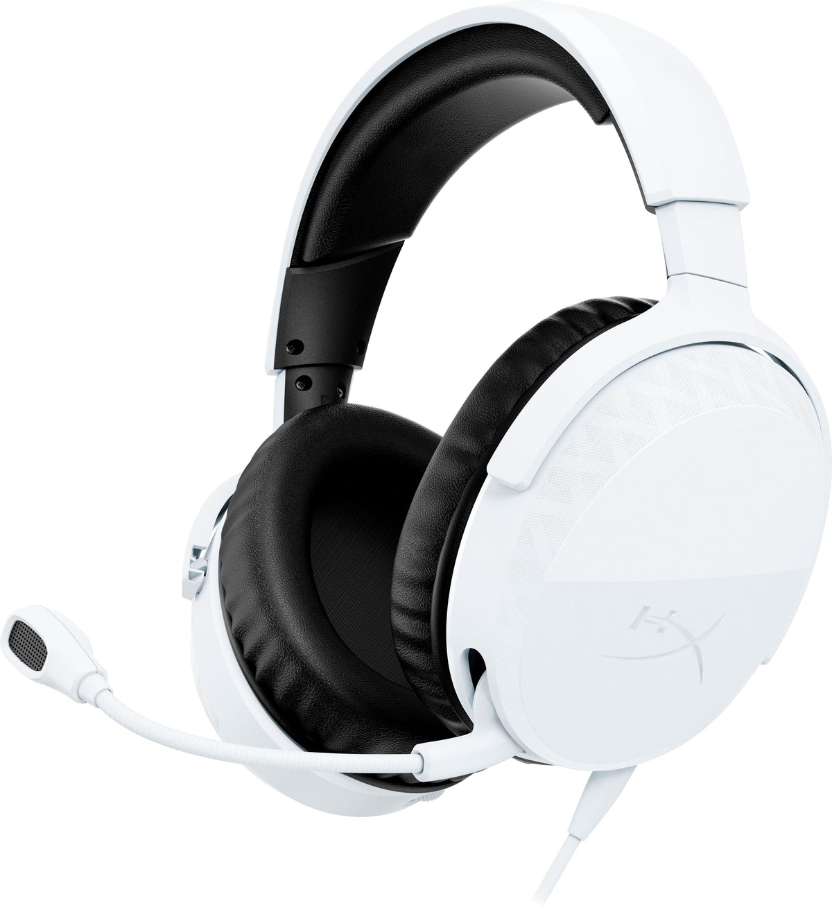 HyperX - Cloud Stinger 3 Wired Gaming Headset w/ Adjustable Headband for PC, PS5, Xbox, Nintendo Switch, and Mobile - White