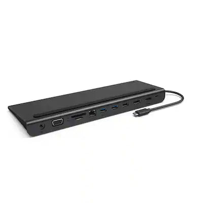 Belkin - 11-in-1 USB C Hub with 4K HDMI, DP, VGA, 100W PD Docking Station for MacBook Pro, Air, and more