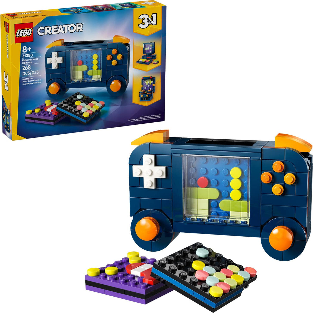 LEGO - Creator 3 in 1 Retro Gaming Console Toy 31380