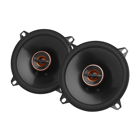 Front. Infinity - INFINITY REF507F 5-1/4” Two-way car audio speaker - Black.