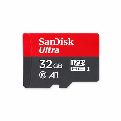 SANDISK - Ultra 32GB microSDHC UHS-I Memory Card