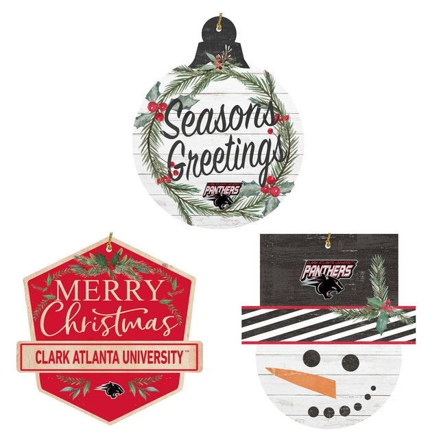Seasons Greetings  
PANTHERS  

MERRY Christmas  
CLARK ATLANTA UNIVERSITY  

PANTHERS  
CLARK ATLANTA UNIVERSITY