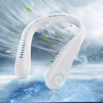 Anysun - Portable Neck Fan - 4-Speed Bladeless, Hands-Free,  for Outdoor, Travel & Jobsite.