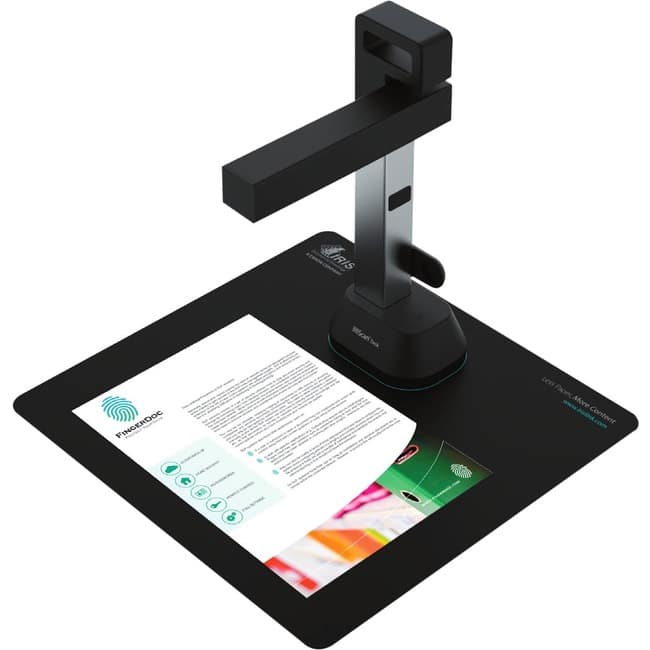 IRIS - I.R.I.S. IRIScan Desk 6 Overhead Scanner - 300 dpi Optical - USB - White