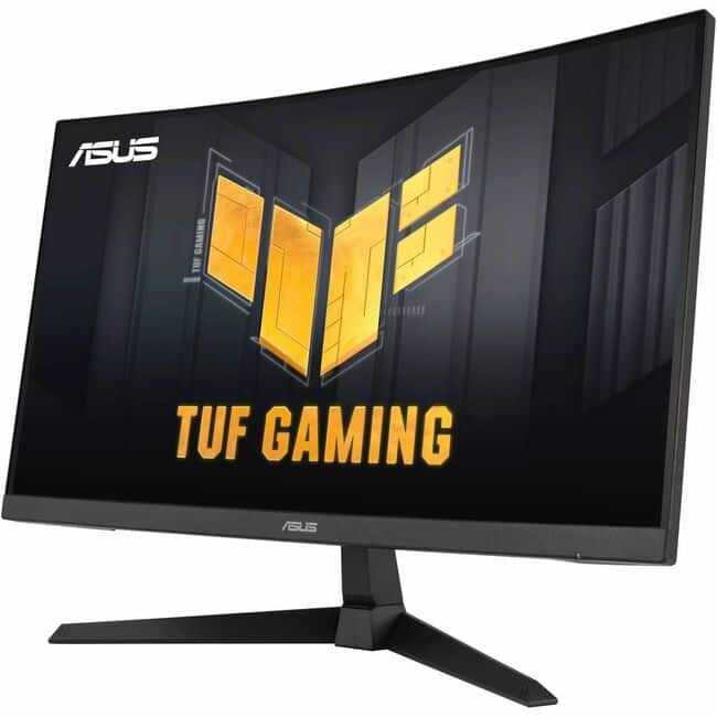 ASUS - TUF VG27VQ3B 27" Class Full HD Curved Screen Gaming LED Monitor - 16:9 - 27" Viewable - Fast Vertical Alignment - Black
