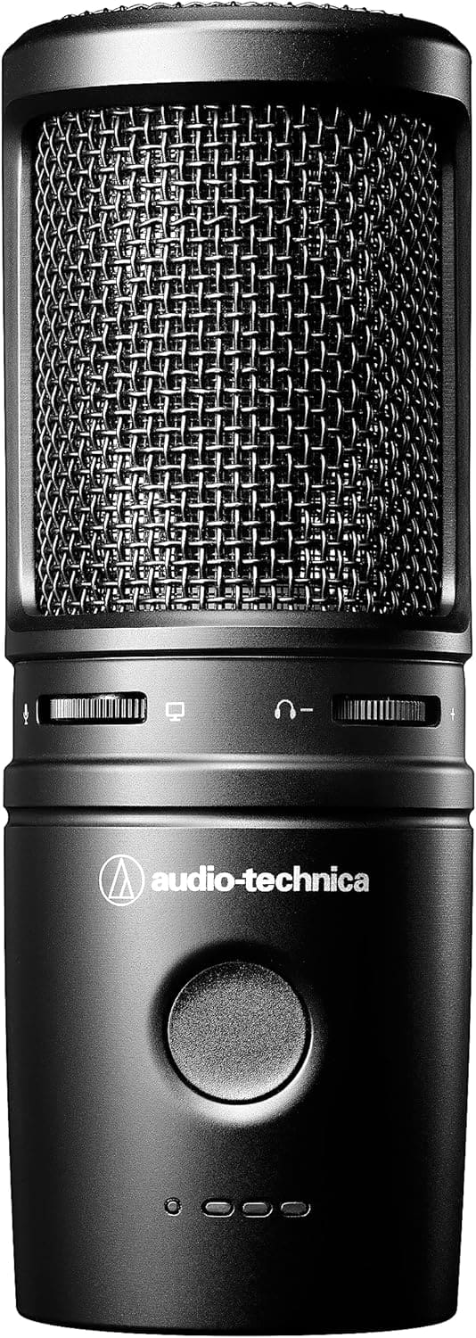 Audio-Technica - AT2020USB-XP Cardioid Condenser USB Microphone, Black