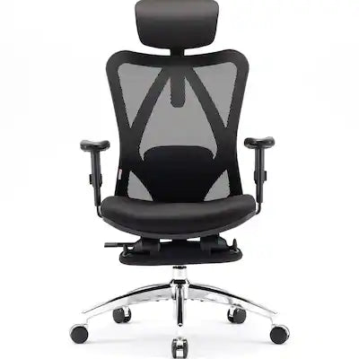 SIHOO - M18 Office Chair with Footrest, High Back Desk Chair, Ergonomic Chair with Armrest & Headrest