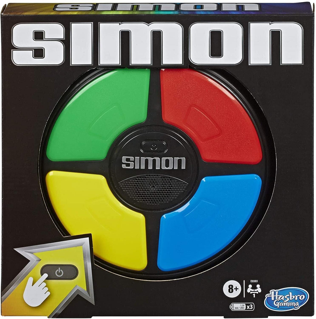 Hasbro - Simon Classic - Electronic Game - GAMES (MISC) - Multicolor