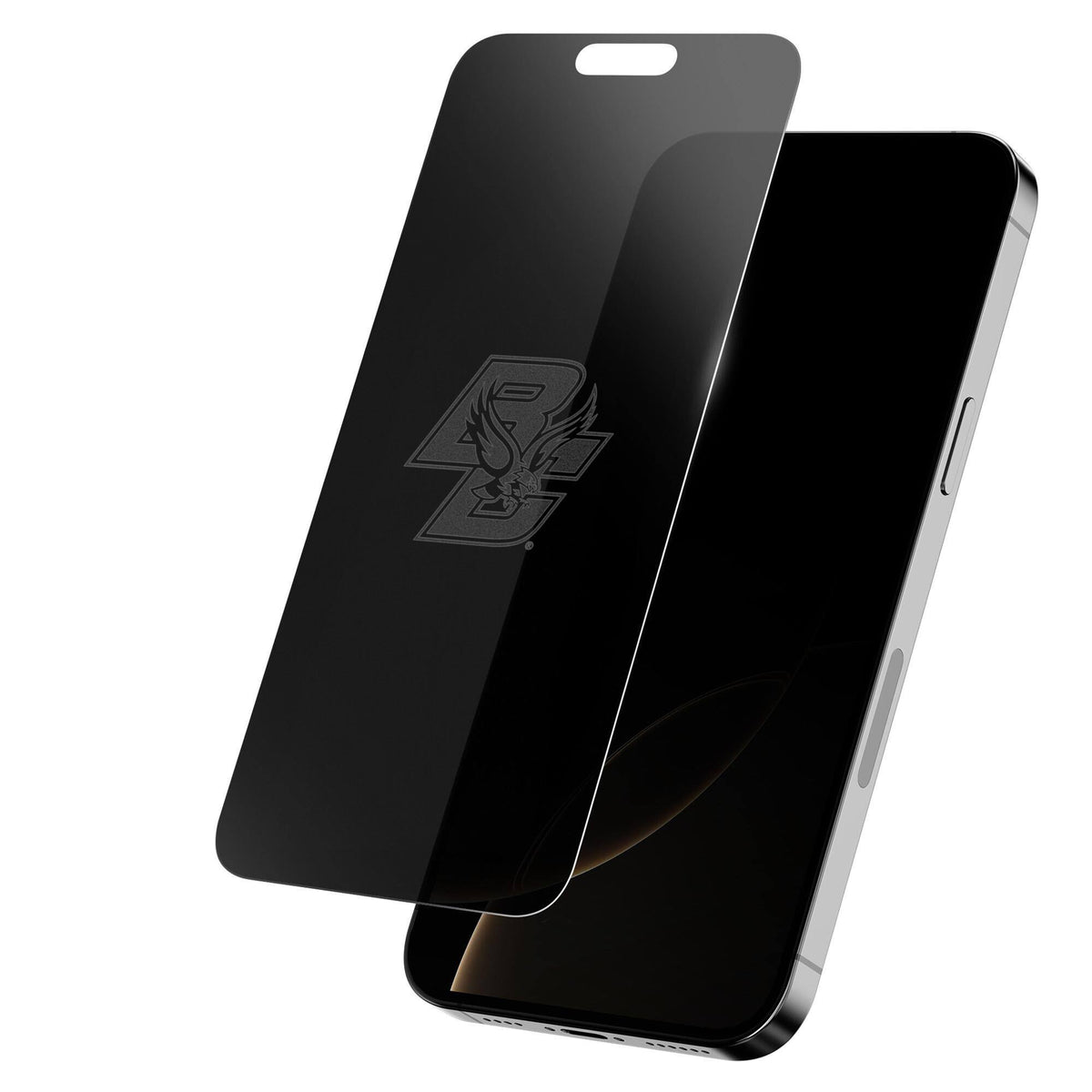 Screen Skinz - Boston College Eagles Privacy iPhone Screen Protector - 14 Pro Max - Multicolor