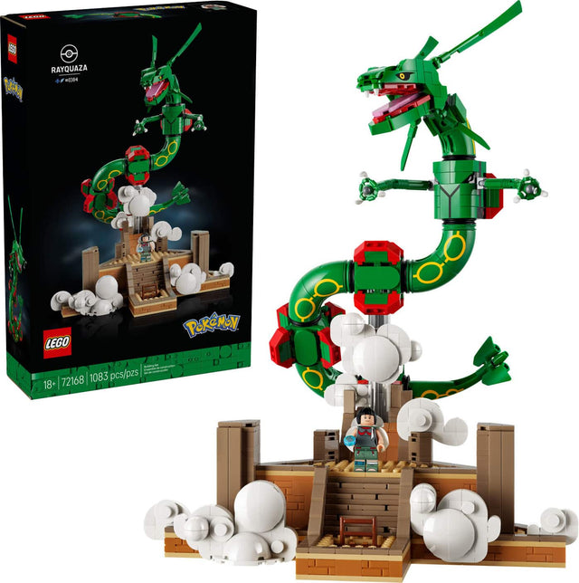 - E B RAYQUAZA P 0384 I LEGO > S -  - 72168 1083 pcs/pzs 18+ POKENON