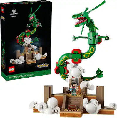 LEGO - Pokémon Rayquaza Decor Building Set 72168