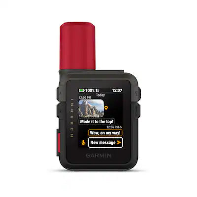 Garmin - inReach Mini 3 Plus Compact Satellite Communicator 1.9" Outdoor GPS with Worldwide Maps and Built-In Bluetooth