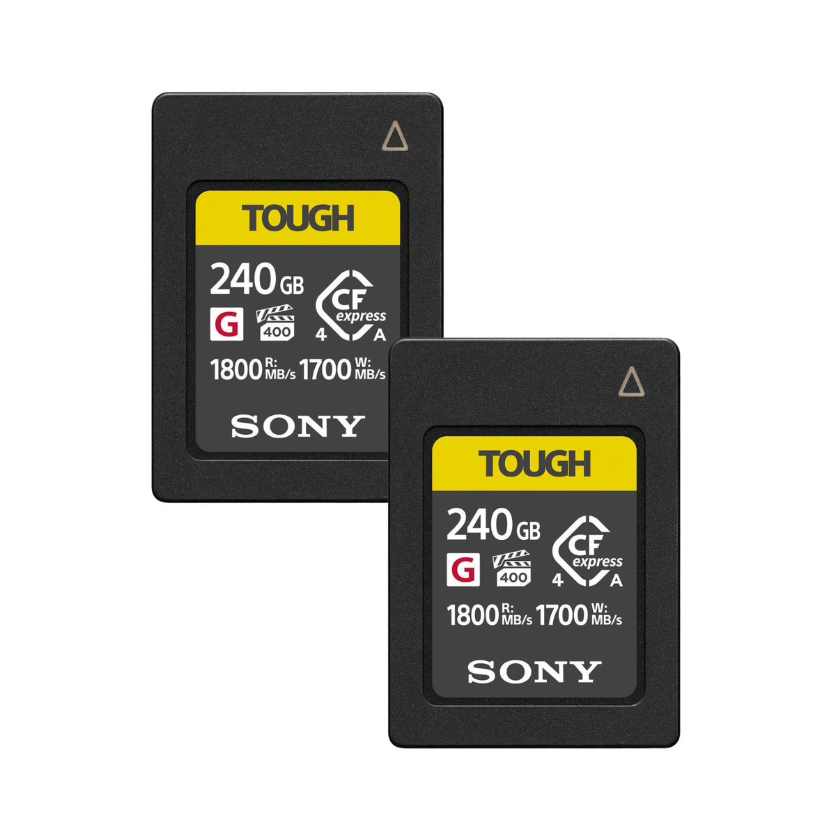 Sony - 240GB CFexpress Type A TOUGH Memory Card (2-Pack) Bundle