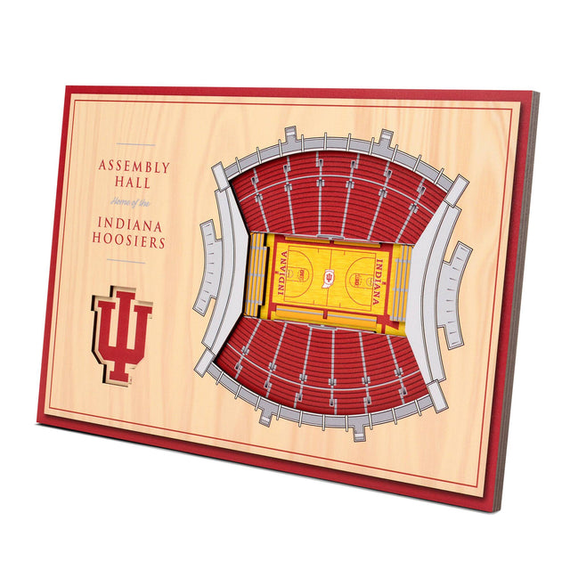 ASSEMBLY HALL  
Home of the  
INDIANA HOOSIERS  

INDIANA  
INDIANA