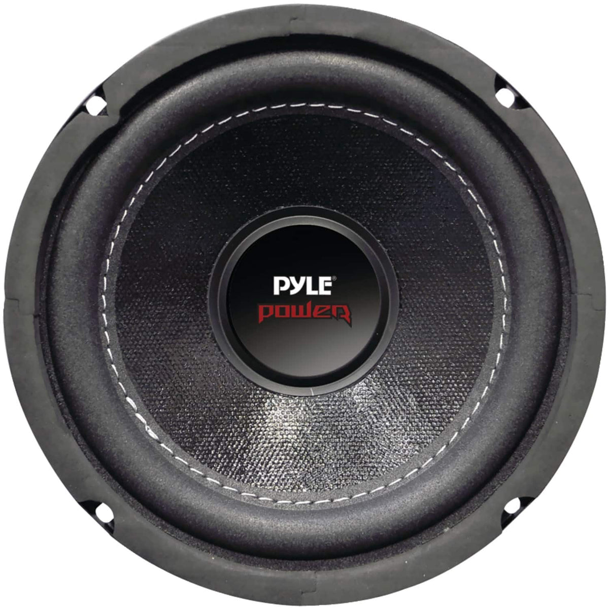 Pyle - Power Series PLPW6D 6.5" 600W Max 4-Ohm Dual-Voice-Coil Subwoofer - Black