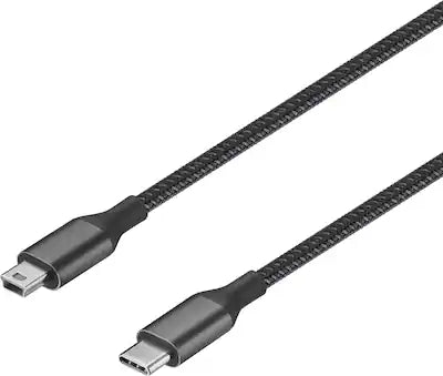 Insignia™ - 6-Foot USB-C to Mini-B Charge-and-Sync Cable