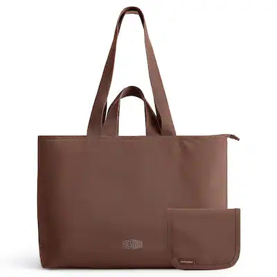 Bagsmart - Halo 25L Puffer Tote + Wallet Set, Water-Resistant Work Bag with 15.6" Laptop Sleeve for Commute & Travel