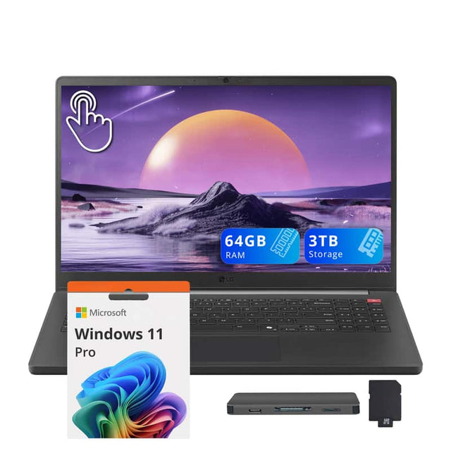 64GB RAM  
3TB Storage  
LG  
Microsoft Windows 11 Pro