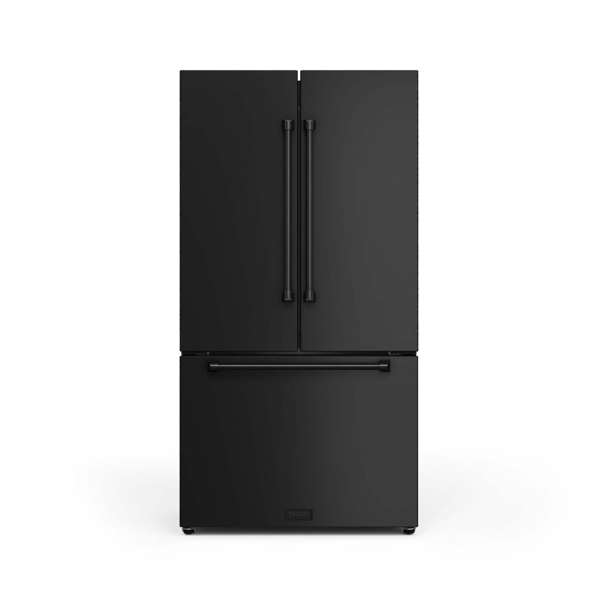 36 in. Wide Gordon Ramsay Series by Thor Kitchen 20.3 Cu. Ft. Counter Depth Refrigerator - Black