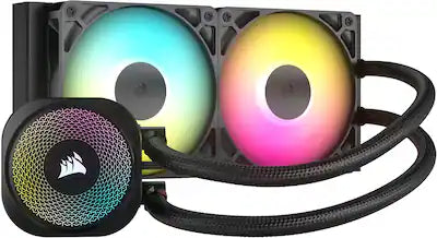 CORSAIR - NAUTILUS 240 ARGB Liquid CPU Cooler with RS120 ARGB Fans