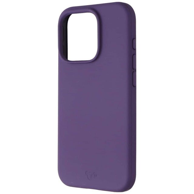 Front. Tech21 - Tech21 Recovrd Case for MagSafe for Apple iPhone 15 Pro - BlackBerry Purple - Purple.