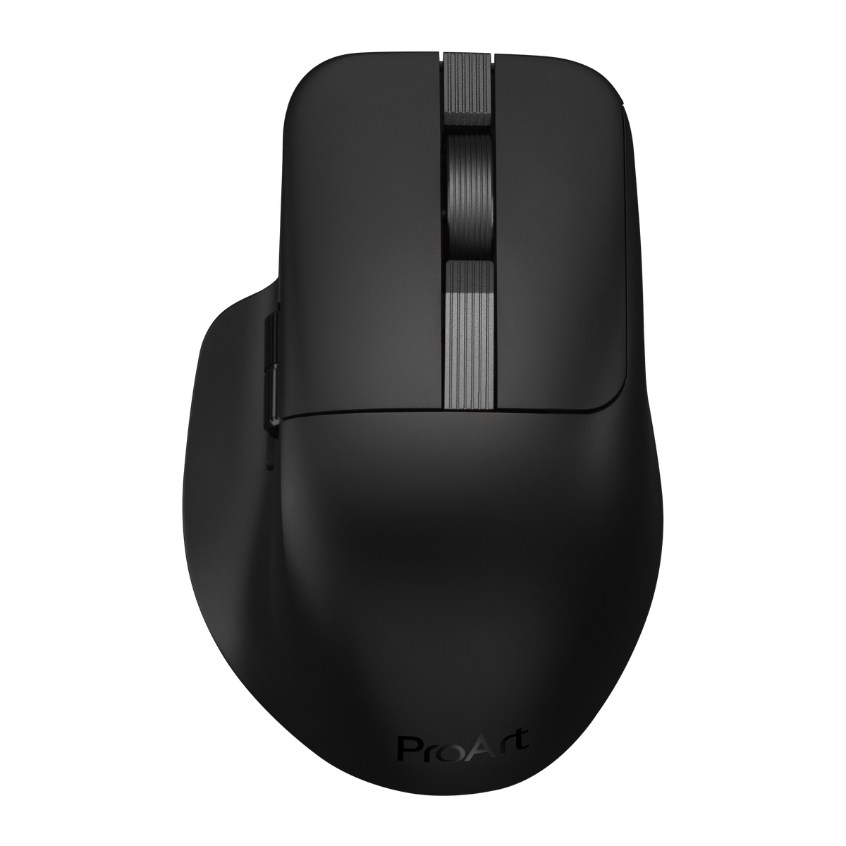 ASUS - ProArt MD301 Optical Ergonomic Mouse with Hot-Swappable Switches and SmartShift Scroll Wheel - Wireless - Black
