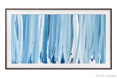 Samsung - 55" The Frame Customizable Bezel - Modern