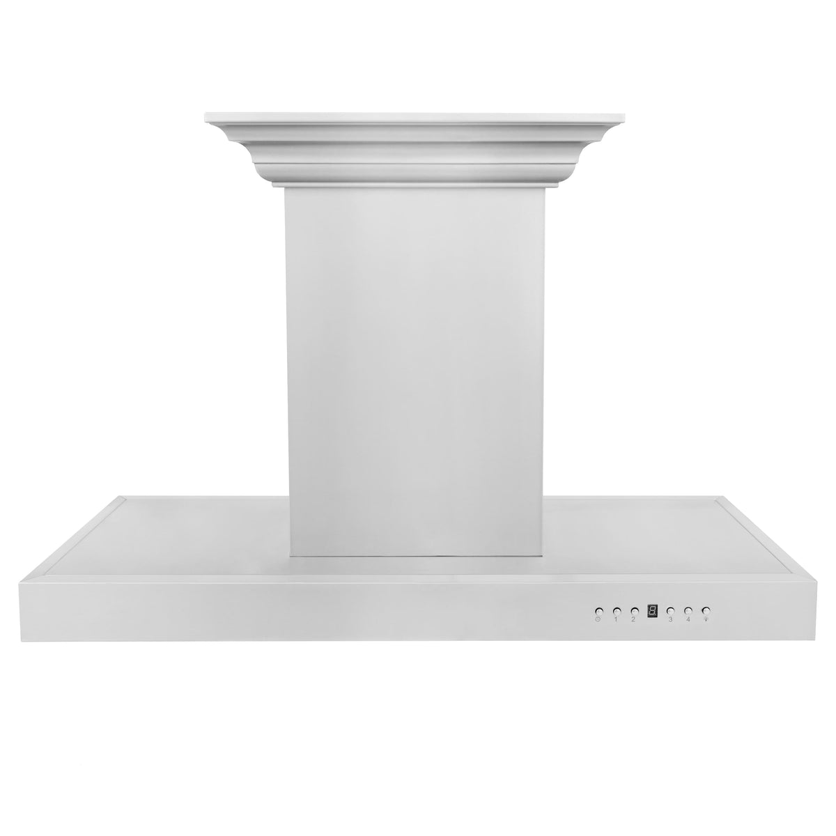 ZLINE - 36 inches - Externally Vented - Island Range Hood - Stainless Steel