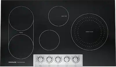 Frigidaire - Professional 36 in. Wide 5 Elements Built-In Electric Cooktop