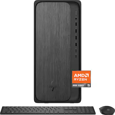 HP - OmniDesk Desktop - AMD Ryzen 5 8500G 2024 - 16GB DDR5 Memory - 512GB SSD