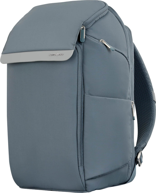 Front. Samsonite - Valt Tech Backpack for laptops up to 16" - Slate Blue.