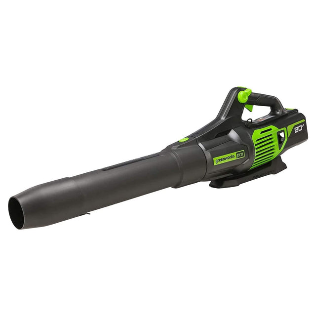 Alt View 14. Greenworks - 80V (170 MPH / 730 CFM) Brushless Cordless Axial Blower (Battery and Charger Not Included) - Green.